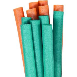 imageRobelle 12Pack Blue and Pink Pool Noodles Made in Canada12pack Teal and Orange