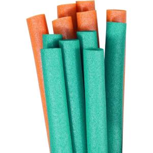 imageRobelle 12Pack Teal and Orange Pool Noodles Made in Canada12pack Teal and Orange