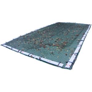 imageRobelle 16 x 36 ft Extra Heavy Duty Leaf Net Winter Pool Cover for Inground Pools 4 ft Overlap 20 x 40 ft Cover Size Extra Heavy Duty Net 4Year Warranty Style 251636RPremium
