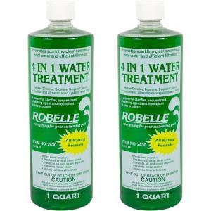 imageRobelle 1Quart 12Pack Premium Water Brightener and Clarifier Pool Clarifier Made in USA2Pack
