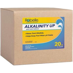 imageRobelle 25Pounds Premium Alkalinity Up for Pools Alkalinity Increaser for Swimming Pools 100 Sodium Bicarbonate Made in USA20Pounds