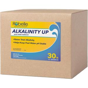 imageRobelle 25Pounds Premium Alkalinity Up for Pools Alkalinity Increaser for Swimming Pools 100 Sodium Bicarbonate Made in USA30Pounds