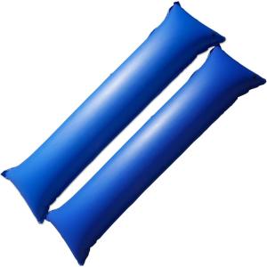 imageRobelle 4 ft x 8 ft 2Pack Heavy Duty Pool Pillow for Winterizing Above Ground Pools 22 MM Thick Vinyl Reinforced Grommets Winter Pool Pillow15 x 4 Rectangular