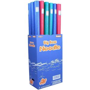 imageRobelle 6Pack Blue and Teal Pool Noodles Jumbo Made in Canada21pack Colors May Vary