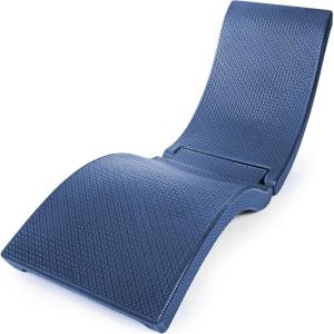 imageRobelle Premium Poolside Patio Chaise Lounge Chair ChocolateBlue
