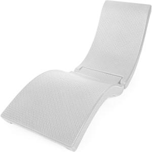 imageRobelle Premium Poolside Patio Chaise Lounge Chair ChocolateVanilla